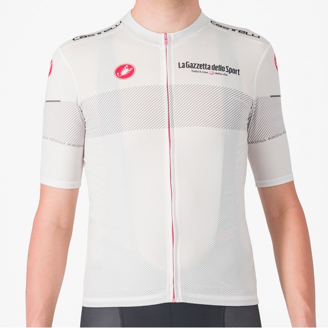 Abbigliamento Uomo Maglia Bianca Classifica Giro d'Italia 2024 Abbigliamento Uomo Maglia Bianca Classifica Giro d'Italia 2024