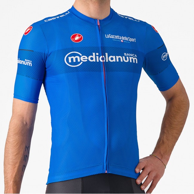 Abbigliamento Uomo Maglia Blu Classifica Giro d'Italia 2024 Abbigliamento Uomo Maglia Blu Classifica Giro d'Italia 2024