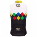 Abbigliamento uomo Santini UCI Gravel World Championship Fiandre Gilet 2024