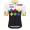 Abbigliamento uomo Santini UCI Gravel World Championship Fiandre 2024 Maglia-Nero