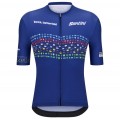 Abbigliamento uomo Zurigo 2024 Maglia Santini UCI Masters World Champion-Blu