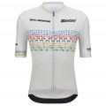 Abbigliamento uomo Zurigo 2024 Maglia Santini UCI Masters World Champion-Grigio