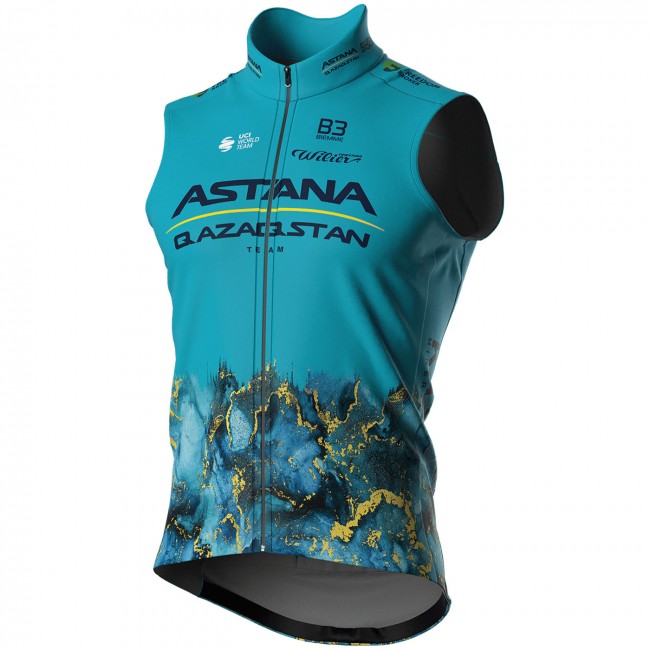 Gilet Biemme Astana Qazaqstan 2024 da uomo Gilet Biemme Astana Qazaqstan 2024 da uomo
