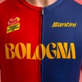 Abbigliamento Uomo Santini Tour de France 2024 Maglia Bologna