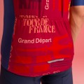 Abbigliamento Uomo Santini Tour de France 2024 Maglia Bologna