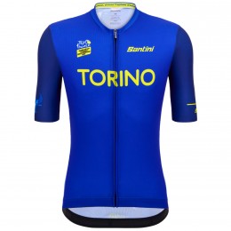 Abbigliamento Uomo Santini Tour de France 2024 Maglia Torino
