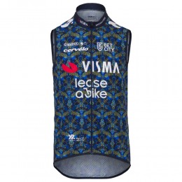 Abbigliamento uomo Gilet Agu Wind Team Visma Lease a Bike 2024-TDF