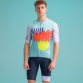Abbigliamento Uomo Santini Tour de France 2024 Maglia Nizza
