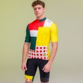 Abbigliamento Uomo Santini Tour de France 2024 Maglia Combo Abbigliamento Uomo Santini Tour de France 2024 Maglia Combo