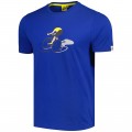 Abbigliamento Uomo Tour de France Cyclist Graphic 2024 T-Shirt-Blu