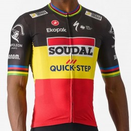 Abbigliamento uomo Maglia Castelli Soudal Quick-Step 2024 Competizione 2-La Vuelta