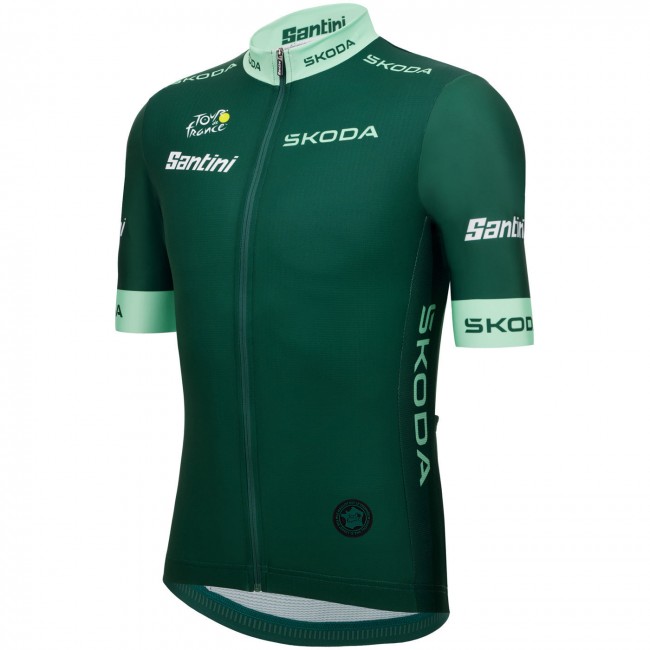 Abbigliamento Uomo Tour de France 2024 Fan Line Maglia Verde Abbigliamento Uomo Tour de France 2024 Fan Line Maglia Verde