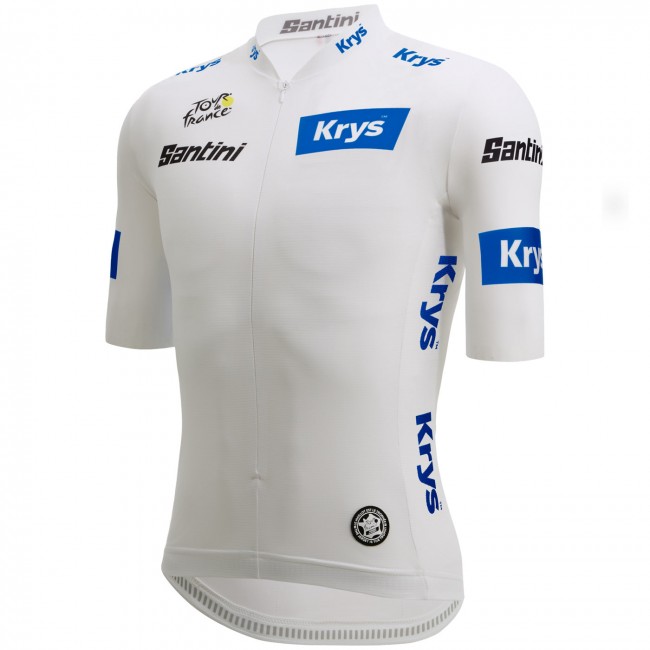 Maglia bianca Tour de France 2024 maschile Maglia bianca Tour de France 2024 maschile