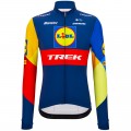 Maglia Santini Lidl Trek 2024 da uomo a maniche lunghe Maglia Santini Lidl Trek 2024 da uomo a maniche lunghe
