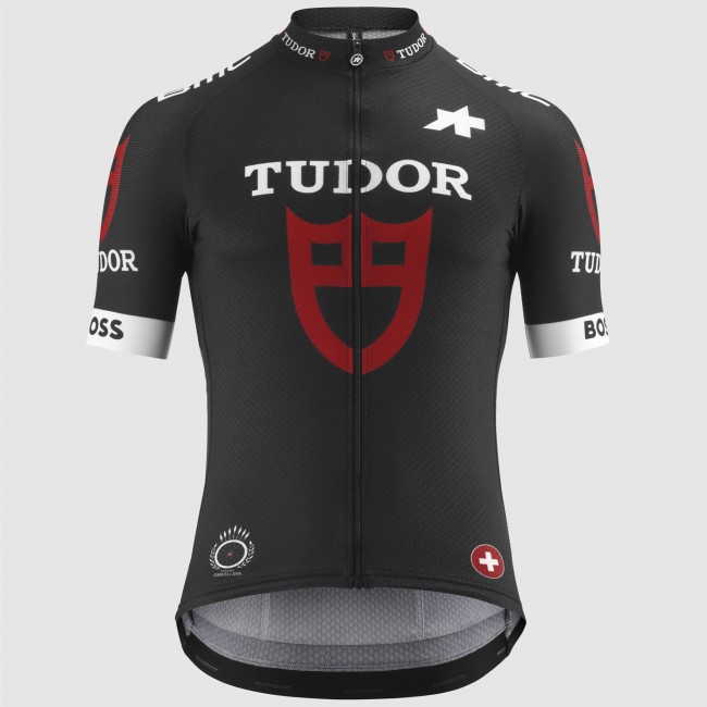 Abbigliamento uomo Maglia Assos Tudor Pro Cycling Team 2024 Abbigliamento uomo Maglia Assos Tudor Pro Cycling Team 2024