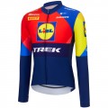 Abbigliamento Uomo Maglia a Manica Lunga Santini Lidl Trek 2025