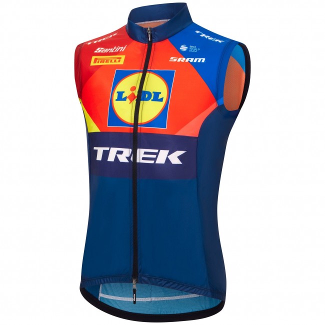 Abbigliamento uomo Gilet Santini Lidl Trek 2025 Abbigliamento uomo Gilet Santini Lidl Trek 2025