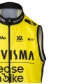 Abbigliamento uomo Gilet Team Visma Lease a Bike Gilet antivento 2025