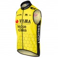 Abbigliamento uomo Gilet Team Visma Lease a Bike Gilet antivento 2025