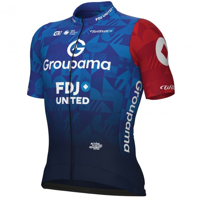 Uomo Abbigliamento Ale Groupama FDJ 2025 Maglia-Tdf Uomo Abbigliamento Ale Groupama FDJ 2025 Maglia-Tdf