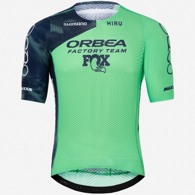 Abbigliamento uomo Maglia Lab Race Zipless Hiru Orbea Factory Team 2025 Abbigliamento uomo Maglia Lab Race Zipless Hiru Orbea Factory Team 2025