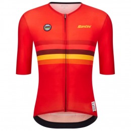 Abbigliamento Uomo Maglia Santini Campione del Mondo UCI 2025-Spagna