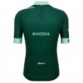Maglia Santini Green Tour de France 2025 Fan Line da uomo