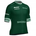 Abbigliamento Uomo Maglia Verde Santini Vuelta Espana 2025 Abbigliamento Uomo Maglia Verde Santini Vuelta Espana 2025