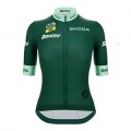 Abbigliamento donna: Maglia verde da donna-Linea Fan Tour de France 2025