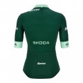 Abbigliamento donna: Maglia verde da donna-Linea Fan Tour de France 2025