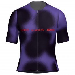 Abbigliamento Uomo Maglia Santini Vuelta Espana 2025-Angliru