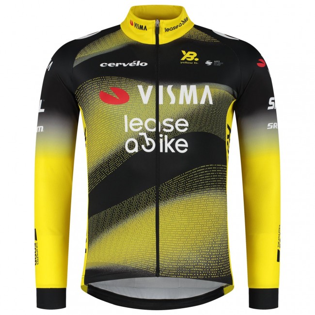 Abbigliamento uomo Maglia a maniche lunghe Team Visma Lease a Bike 2025 The Swarm-TDF Abbigliamento uomo Maglia a maniche lunghe Team Visma Lease a Bike 2025 The Swarm-TDF
