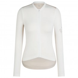 Maglia a maniche lunghe Rapha Pro Team Lightweight da donna-Bianca