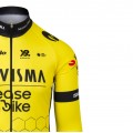 Abbigliamento Uomo Maglia a Manica Lunga Team Visma Lease a Bike 2025