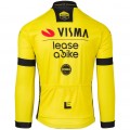 Abbigliamento Uomo Maglia a Manica Lunga Team Visma Lease a Bike 2025