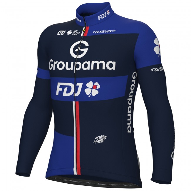 Abbigliamento uomo Maglia a maniche lunghe Ale Groupama FDJ 2025 Maglia Abbigliamento uomo Maglia a maniche lunghe Ale Groupama FDJ 2025 Maglia