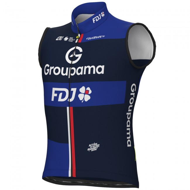Abbigliamento uomo Gilet Ale Groupama FDJ Gilet 2025 Abbigliamento uomo Gilet Ale Groupama FDJ Gilet 2025