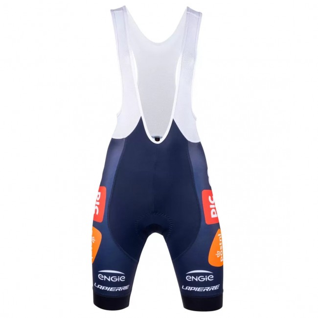 Abbigliamento donna: pantaloncini con bretelle Nalini Team Picnic-Postnl 2025 Abbigliamento donna: pantaloncini con bretelle Nalini Team Picnic-Postnl 2025
