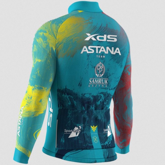 Abbigliamento uomo Maglia a maniche lunghe Biemme XDS Astana 2025 Abbigliamento uomo Maglia a maniche lunghe Biemme XDS Astana 2025