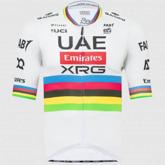 Abbigliamento uomo Maglia UAE Team Emirates 2025 Magistrale Pissei-Tadej Pogacar Abbigliamento uomo Maglia UAE Team Emirates 2025 Magistrale Pissei-Tadej Pogacar