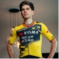 Maglia da uomo Team Visma Lease a Bike 2025 The Wingbeat-Wout Van Aert Maglia da uomo Team Visma Lease a Bike 2025 The Wingbeat-Wout Van Aert