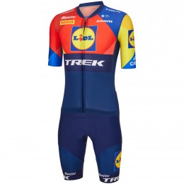 Abbigliamento uomo Santini Tuta intera Lidl Trek 2025 Aero Roadsuit