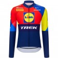 Abbigliamento Uomo Maglia a Manica Lunga Santini Lidl Trek 2025