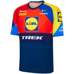 T-shirt da uomo Santini Lidl Trek 2025