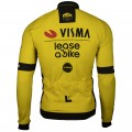 Abbigliamento uomo Giacca Team Visma Lease a Bike 2025 Premium Polartec
