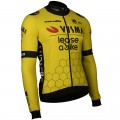 Abbigliamento Uomo Maglia a Manica Lunga Premium Team Visma Lease a Bike 2025