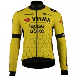 Abbigliamento Uomo Maglia a Manica Lunga Premium Team Visma Lease a Bike 2025
