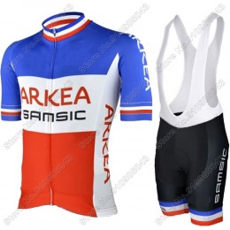 Arkea Samsic 2021 abbigliamento Ciclismo Completo Maglia Ciclismo Corta e Salopette 5895-TFB