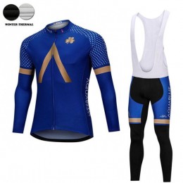2018 AQUA BLUE SPORT winter Abbigliamento Ciclismo Maglia Ciclismo Manica Lunga e Salopette Lunga 62624PW