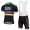 2018 Bora Hansgrohe nero abbigliamento Ciclismo Completo Maglia Ciclismo Corta e Salopette 80019PX